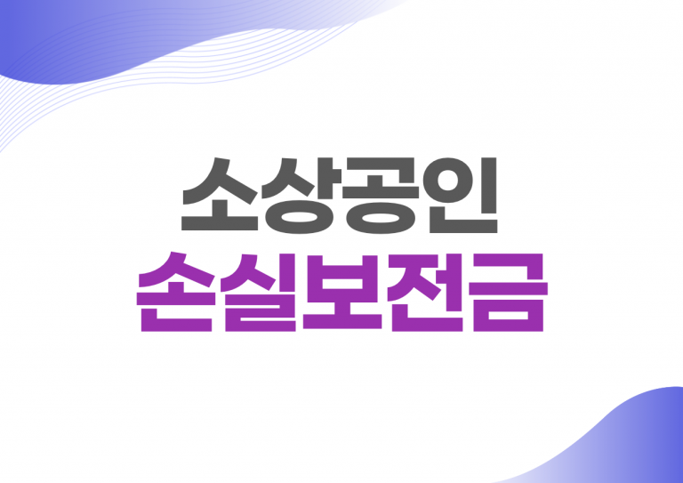 소상공인 손실보전금